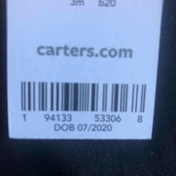 Carter’s red/gray/blue ‘Firetruck’ 3 piece set, size 3m - Picture 8 of 9